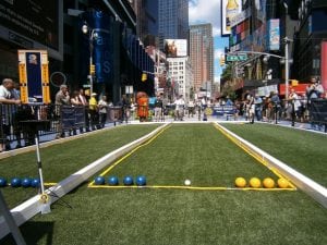 Artificial Turf bocce field
