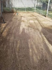 Residential Artificial Turf Install before photo